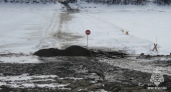 В Иркутской области закрыли ледовые переправы на реке Витим из-за опасного состояния покрытия