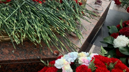 В Усолье-Сибирском почтили память героя Василия Потапова