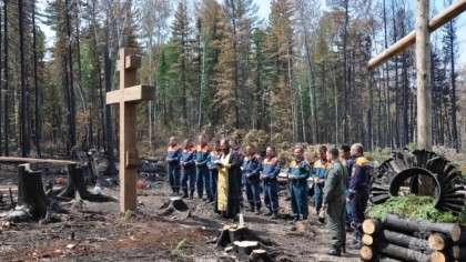 В Иркутской области почтили память экипажа Ил-76, разбившегося в Качугском районе